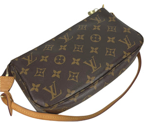 Louis Vuitton pochette accessories in monogram