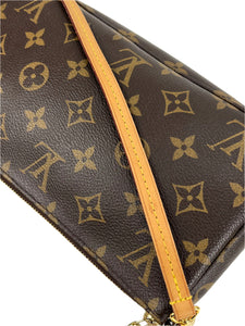 Louis Vuitton pochette accessories in monogram