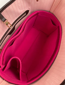 Louis Vuitton neverfull MM damier rose ballerine