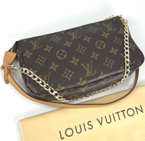 Louis Vuitton pochette accessories in monogram