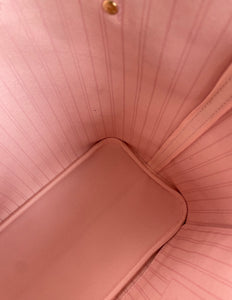Louis Vuitton neverfull MM damier rose ballerine