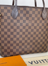 Load image into Gallery viewer, Louis Vuitton neverfull MM damier rose ballerine