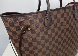 Louis Vuitton neverfull MM damier rose ballerine