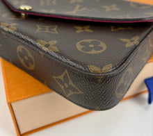 Load image into Gallery viewer, Louis Vuitton pochette felicie in monogram canvas