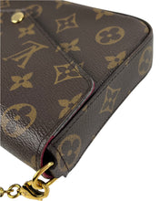 Load image into Gallery viewer, Louis Vuitton pochette felicie in monogram canvas