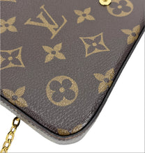 Load image into Gallery viewer, Louis Vuitton pochette felicie in monogram canvas