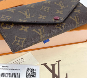 Louis Vuitton Josephine wallet with removable pouch