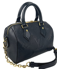 Load image into Gallery viewer, Louis Vuitton speedy 20 empreinte bandouliere noir