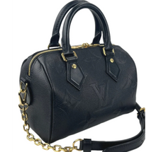 Load image into Gallery viewer, Louis Vuitton speedy 20 empreinte bandouliere noir
