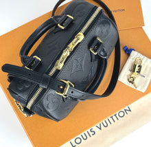 Load image into Gallery viewer, Louis Vuitton speedy 20 empreinte bandouliere noir