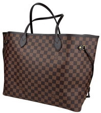 Load image into Gallery viewer, Louis Vuitton neverfull GM in damier