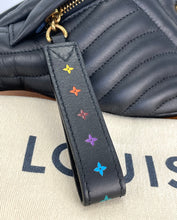 Load image into Gallery viewer, Louis Vuitton New Wave bum bag black leather