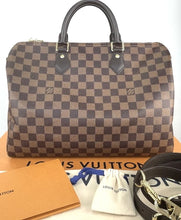 Load image into Gallery viewer, Louis Vuitton Speedy 35 bandouliere in damier
