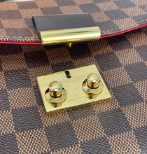 Load image into Gallery viewer, Louis Vuitton croisette in damier ebene