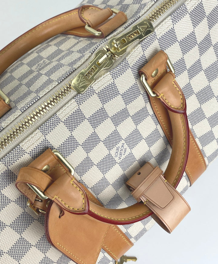 Louis Vuitton keepall 45 in damier azur – Lady Clara's Collection