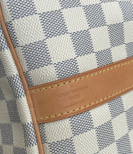 Louis Vuitton keepall 45  in damier azur