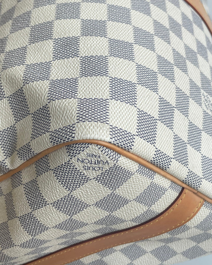 LOUIS VUITTON Keepall 45 N48223 Damier Azur USED 071023B