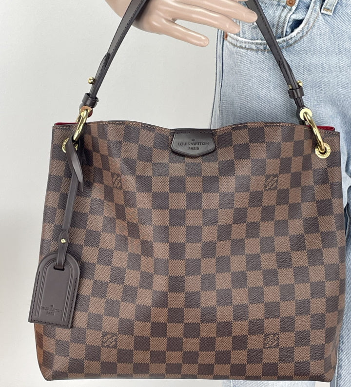 Louis Vuitton graceful PM in damier ebene – Lady Clara's Collection