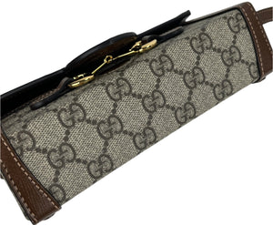 Gucci horsebit mini 1955 crossbody bag