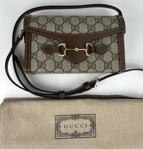 Gucci horsebit mini 1955 crossbody bag
