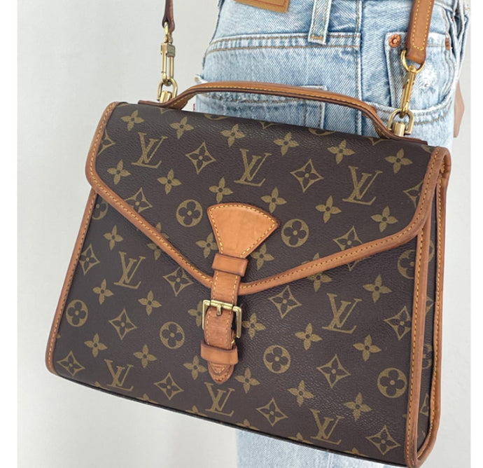 Louis Vuitton monogram Bel air briefcase cross body bag