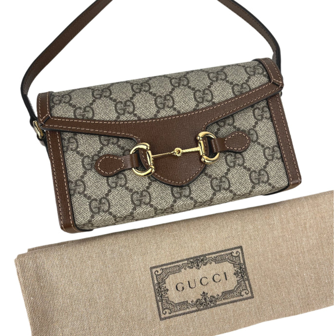 Gucci horsebit mini 1955 crossbody bag