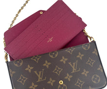 Load image into Gallery viewer, Louis Vuitton pochette felicie in monogram canvas
