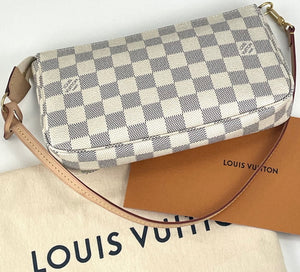 Louis Vuitton pochette accessories damier azur