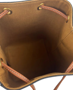 Celine micro sailor bag in triomphe canvas