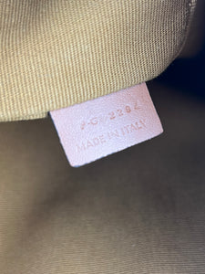 Celine micro sailor bag in triomphe canvas