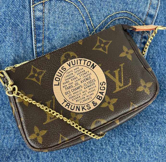 Louis Vuitton mini pochette trunks&bags