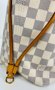 Louis Vuitton neverfull MM damier azur with pochette