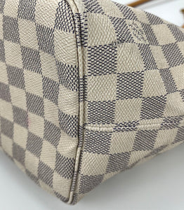 Louis Vuitton neverfull MM damier azur with pochette