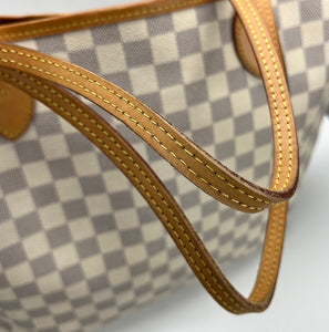 Louis Vuitton neverfull MM damier azur with pochette