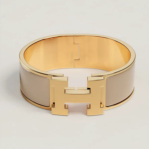 Hermes Clic Clac H enamel PM wide bracelet