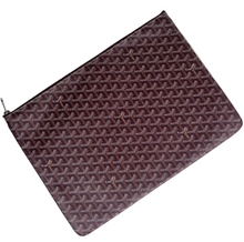 Load image into Gallery viewer, Goyard Senat GM pocket pouch in Burgundy