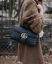 Load image into Gallery viewer, Gucci GG leather marmont small matelasse bag