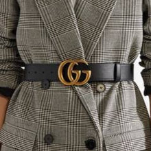 Load image into Gallery viewer, Gucci GG Marmont wide belt size 70