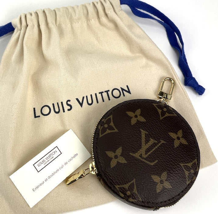 Louis Vuitton round coin purse