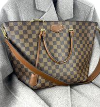 Load image into Gallery viewer, Louis Vuitton belmont tote in damier ebene