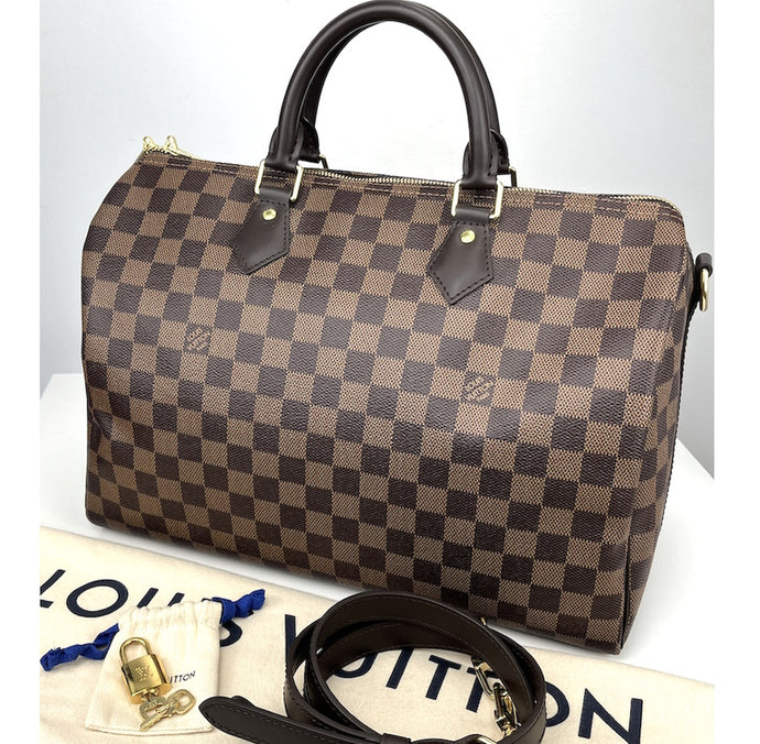 Louis Vuitton Speedy 35 bandouliere in damier