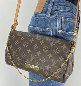 Louis Vuitton favorite MM monogram