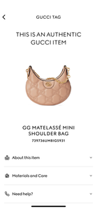 Gucci Gucci GG Quilted matelasee mini shoulder bag beige