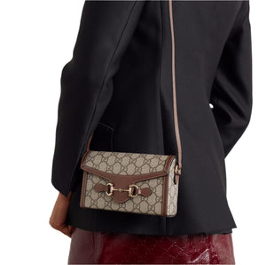 Gucci horsebit mini 1955 crossbody bag