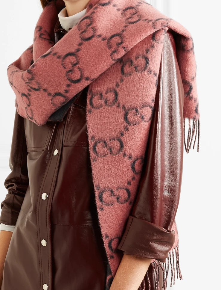 Gucci wool and alpaca scarf Clearance