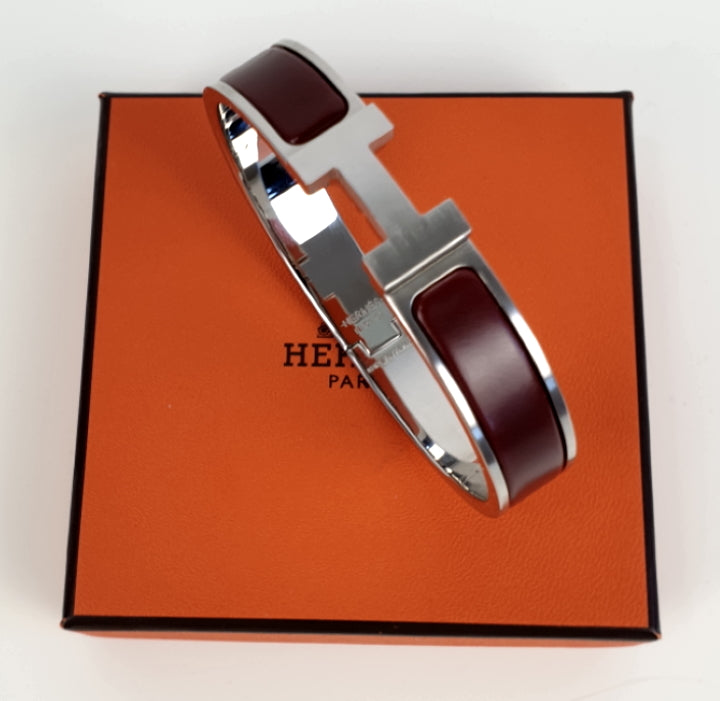 Hermes Clic HH mens / unisex bracelet – Lady Clara's Collection Hermes Clic HH mens / unisex bracelet – Lady Clara's Collection