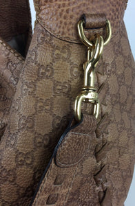 Gucci tan monogram guccissima new Jackie