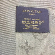 Load image into Gallery viewer, Louis Vuitton monogram shawl khaki