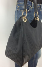 Load image into Gallery viewer, Gucci GG fabric canvas hobo