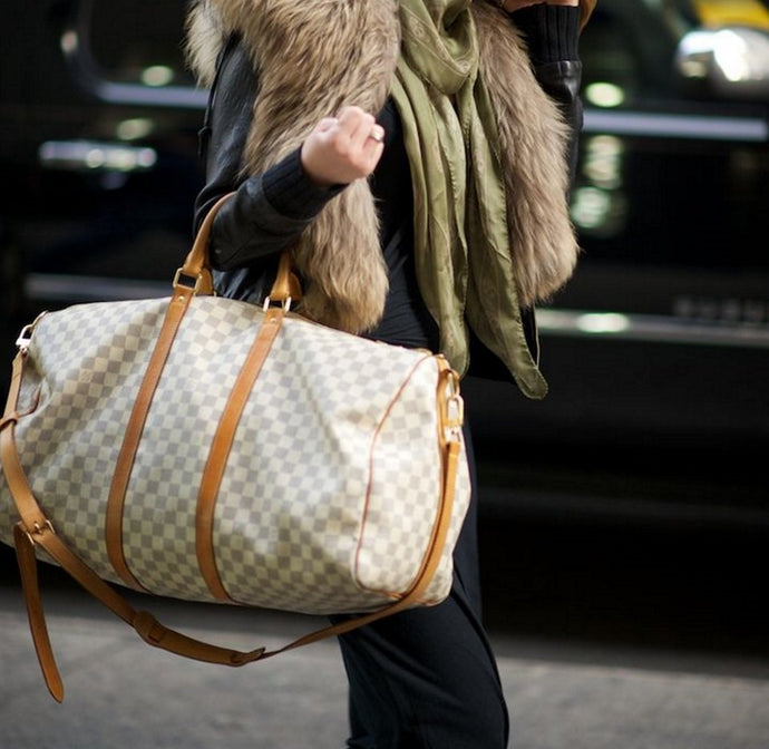 Louis Vuitton keepall 55 azur